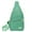 Green, variant on Small Sling Bag for Women Nylon Crossbody Chest Backpack Travel Casual Daily Fanny Pack