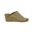 thumbnail image 5 of Papillio by Birkenstock Womens Namica Leather Wedge Sandals Tan 39 Narrow (AA,N), 5 of 5