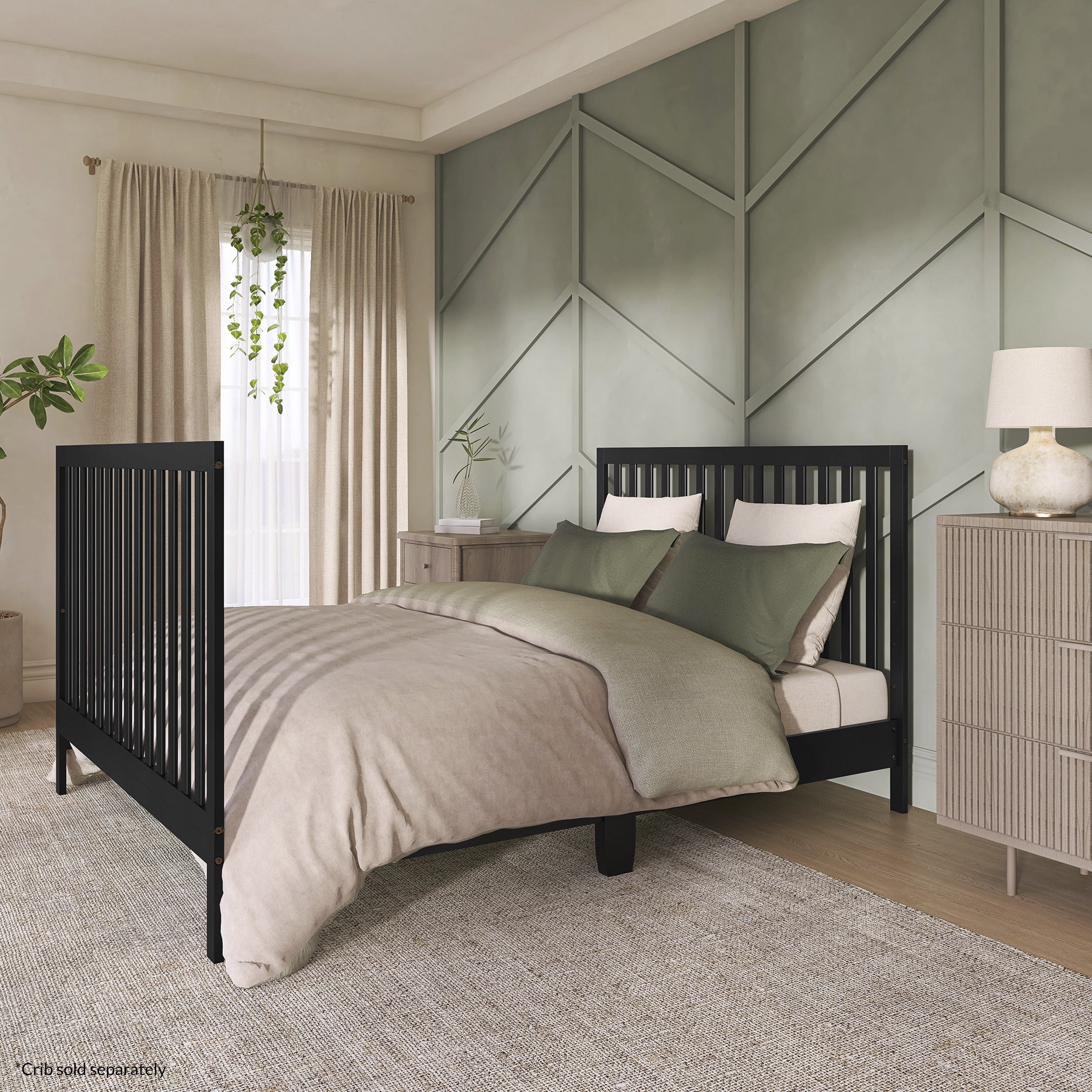 Dream On Me Universal Bed Rail, Carbon