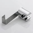 thumbnail image 3 of Silver 1Pack Bathroom Shower Wand Holder Square Shape Wall Mounted For Homeowners, 3 of 8