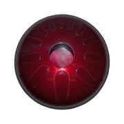 Idiopan Domina Pro 12-Inch 12-Note Tunable Steel Tongue Drum - Ruby Red