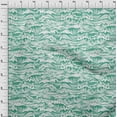thumbnail image 4 of oneOone Cotton Poplin Sea Green Fabric Asian Japanese Wave Sewing Fabric By The Yard Printed Diy Clothing Sewing Supplies 42 Inch Wide, 4 of 4