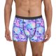 thumbnail image 1 of Balery Blue Skull Daisy Calzoncillos bóxer para hombre, ropa interior de algodón suave y transpirable con cinturilla de nailon-X-Large, 1 of 5
