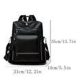 thumbnail image 4 of PRIYAL Women's Synthetic Backpack Lightweight Large Capacity Travel Vacation Bag with Adjustable Straps, Multiple Compartments, Zipper Closure, Casual Style for Commuting, Work, and Everyday Use, 4 of 12