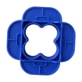 thumbnail image 2 of Herramienta espaciadora de cubierta de 5/32", 3/16", 1/4" y 5/16", práctica y fácil de usar. Herramienta para tablas de cubierta de compuesto tratado a presión. Azul 1 pieza, 2 of 8