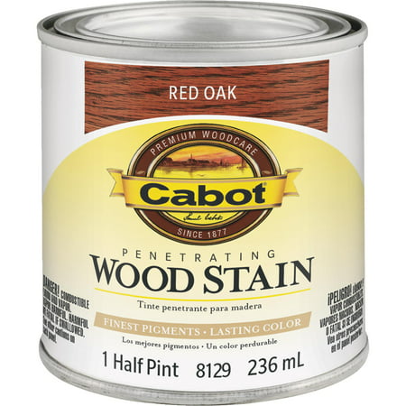 UPC 080047000959 product image for Cabot Stain 144-8129 HP 1/2 Pint Red Oak Interior Oil Wood Stain | upcitemdb.com