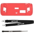 thumbnail image 2 of Game Console Protective Case Compatible with Steam Deck Soft Silicone Full Protection Game Player Cover Anti-Scratch Non-slip Game Machine Protector with Lanyard, 2 of 11