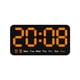 thumbnail image 1 of Naiovety Reloj de pared LED con ajuste de brillo de alarma dual y pantalla de calendario Reloj de pared digital LED Decoración del hogar Estilo 5, 1 of 6