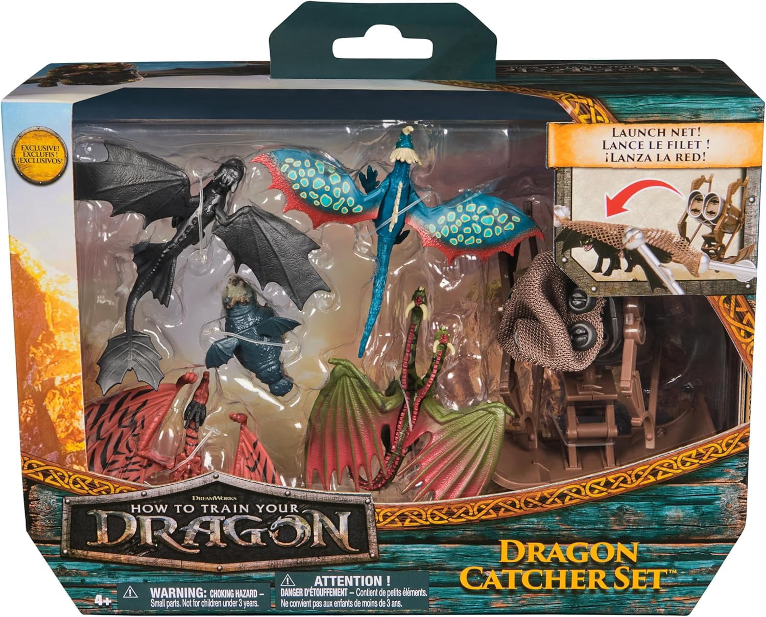 Dragons Adventure Set D'Angelo & Plowhorn Action Figure (Version 2