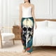 thumbnail image 4 of Fotbe Modern Hip-Hop Skull Pantalones de Pijama para Mujer, Pantalones de Dormir, Pantalones Pj con Cordón y Bolsillos-3X-Large, 4 of 6