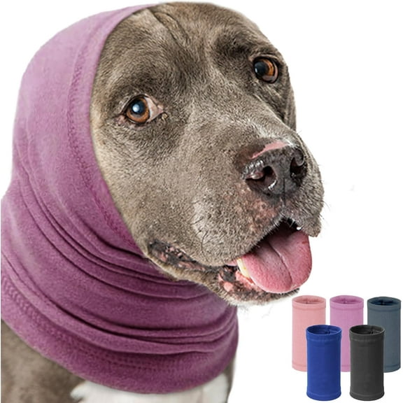 Calming Dog Ears Cover, Dog Ear Muffs Noise Protection, Dog Ear Protection for Anxiety Relief, Dog Calming Hood, Dog Headband for Anxiety, Ear Muffs for Dogs and Cats