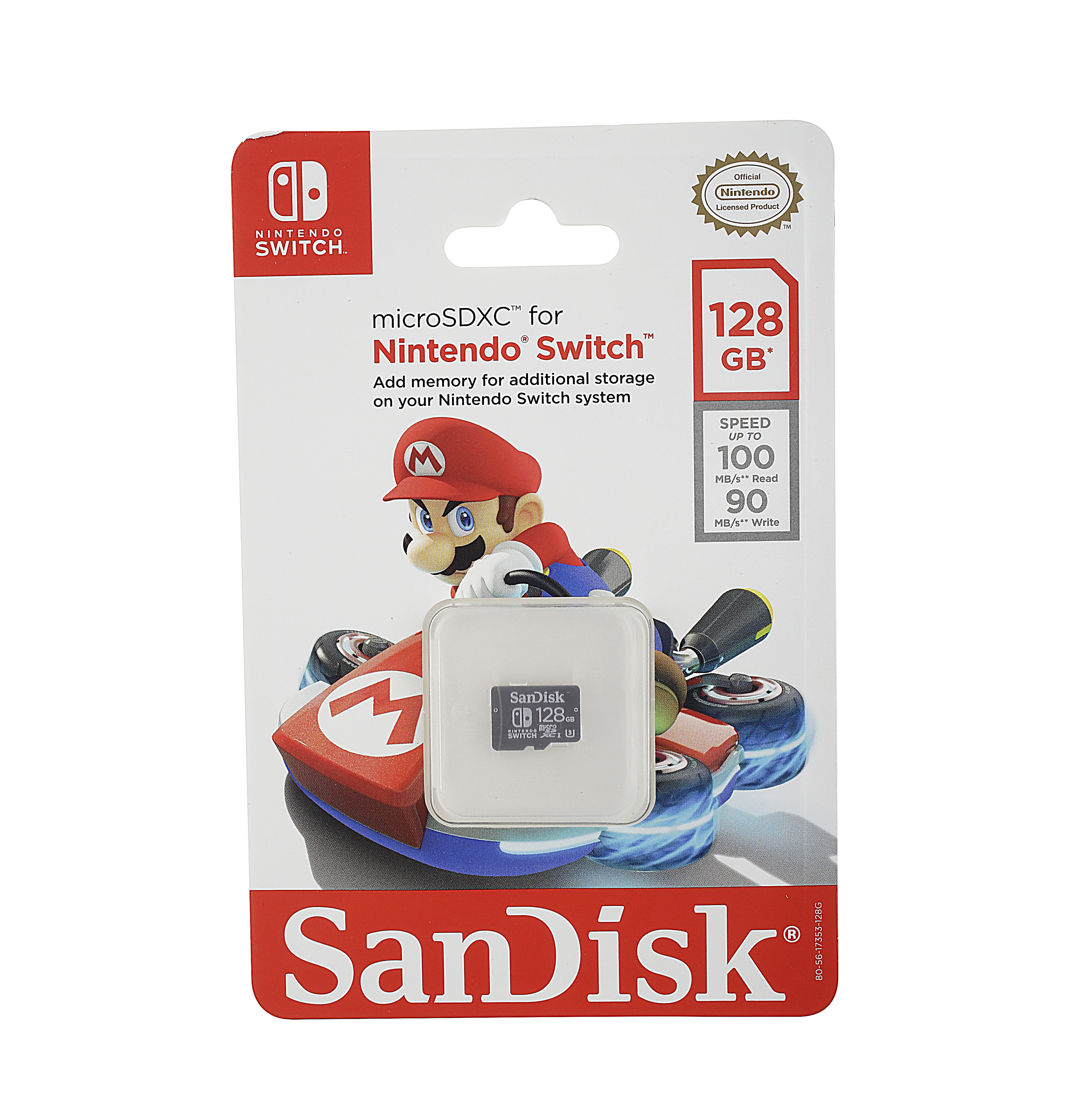 Restored SanDisk SDSQXBO-128G-AWCZA Nintendo Switch 128 GB