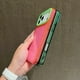 thumbnail image 3 of For iPhone 17 Pro Max Case Clear Contrasting Colors Shockproof TPU Phone Back Cover - Rose, 3 of 4