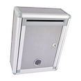 thumbnail image 2 of ZheElen Mailbox Wall Mounted Drop Box With Key Lock Multifunctional Organizer Donations Suggestions Checkout Key Drop Collection Front Slot 21x9.5x28cm, 2 of 6