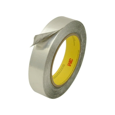 3M Scotch 425 Aluminum Foil Tape: 1 in. x 60 yds. (Silver)