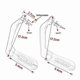 thumbnail image 5 of For Ducati Monster 821 695 696 7971200s 100s Motorcycle Handlebar Grips Guard Brake Clutch Levers Handle Bar Guard Protect, 5 of 5