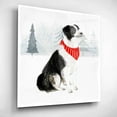 thumbnail image 3 of Epic Art 'Christmas Cats & Dogs II' by Victoria Borges, Acrylic Glass Wall Art, 12"x12", 3 of 8