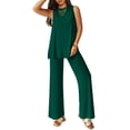 thumbnail image 1 of Conjunto Deportivo PRETTYGARDEN 2 Piezas Sin Mangas Verde Talle M, 1 of 8