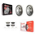 thumbnail image 1 of Transit Auto Rear Coated Disc Brake Rotors and Semi-Metallic Pads Kit for Car 2011-2016 Scion tC KGS-101454, 1 of 11