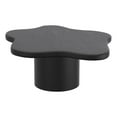 thumbnail image 1 of Pemberly Row Mid-Century Modern Solid Wood Large Coffee Table Black, 1 of 7