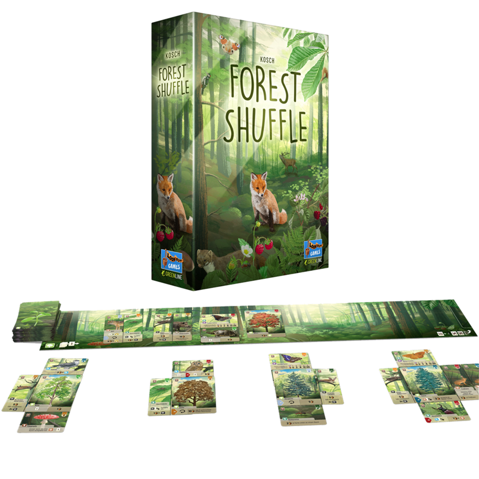 Asmodee Forest Shuffle Family Card Game photo 3