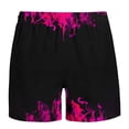 thumbnail image 3 of Ceisia Mens Flame Graphic Swim Trunks Drawstring Elastic Waist Pockets Quick Dry Five Pocket Length Beach Bottoms Hot Pink XXXXL Gifts for Father, 3 of 5
