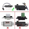 thumbnail image 3 of compatible with 03-06 Chevy Silverado Suburban Hvac Ac Blower Motor Resistor Control Module 4p1516,15-80567, 3 of 5
