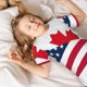 thumbnail image 5 of Fotbe USA Canada Flag Pijama Estampada de 2 Piezas para Niños – Ropa de Dormir de Manga Corta Cómoda para Niños y Niñas, Camiseta y Shorts de Algodón-Large, 5 of 6