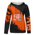 thumbnail image 4 of Sudadera para mujer Otoño Sudaderas Festival de moda Acción de gracias Impreso Blusa suelta de manga larga Tops casuales Sudaderas con capucha Odeerbi ODB-5, 4 of 5