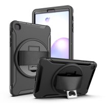 Dteck Case For Samsung Galaxy Tab A 8.4 SM-T307 (2020 Released),Shockproof Three-Layer Heavy Duty Protector Rubber Hybrid Hard Kickstand Cover (no built-in Screen Protector) 8.4 inches,Black