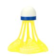 thumbnail image 1 of Tignapoo Lightweight Plastic Badminton Shuttlecocks - Set of 3 in Vibrant Yellow, Ideal for Outdoor Play, Durable and Stable Design, Perfect for All Skill Levels, 1 of 6