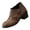 Brown, variant on Women's Ankle Boots Low Heels Chunky Booties Fashion Dressy Ankle Booties Classic Pointed Toe Leather Pumps Boots Fashion Slip On Work Office Block Heeled Dress Shoes Black 10 Wide