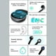 thumbnail image 4 of Mibro Earbuds S1 Auriculares estéreo inalámbricos verdaderos BT5.3 IPX5 Impermeable Batería de larga Mibro Blanco, 4 of 7