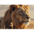 thumbnail image 4 of Wild Safari Themed Lion Portrait Background Banner Party Decorations Photography Props Backdrop Safari Themed Events Animal Parties Kids Parties, 4 of 7