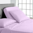 thumbnail image 2 of 1000 TC King 39" Egyptian Cotton 4 Piece Top Split Flex Sheet Set for Adjustable Bed Soft & Smooth Fits up to 12 Inch Deep Pocket (1 Flat,1 Fitted Sheet & 2 Pillowcase, Lilac), 2 of 6