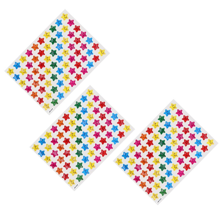 Colorful Reward Stickers For Students Mini Flower Star Heart - Temu