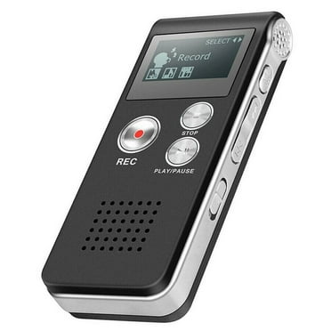 SHANGCAI Paranormal Ghost Hunting EVP Voice Activated Recorder 8 GB Black