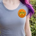 thumbnail image 2 of Aquaman Logo Pinback Button Pin, 2 of 5