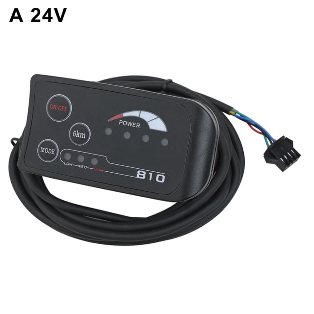GLFILL 24V/36V/48V Electric Bicycle E-Bike 810 LED Display Controller Plastic Panel High Quality Electric Bicycle Accessories A 24V