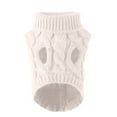 thumbnail image 3 of Moonsky Dog Clothes, New and Winter Clothes Pet Sweater Small and Medium Sized Dog Knitting ,Cute Dogs Clothes, Easy to Clean, Machine Washable,, 3 of 5