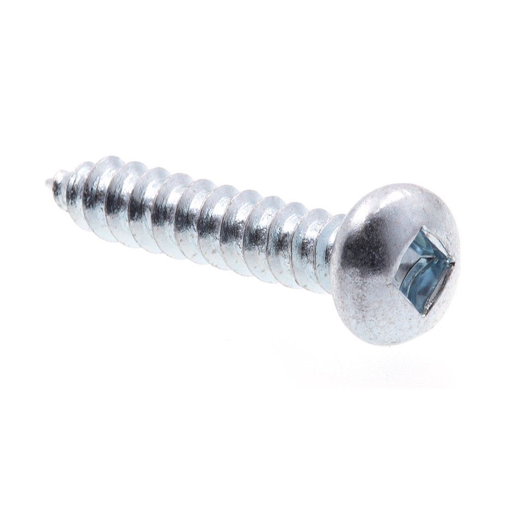 PrimeLine 9163112 Sheet Metal Screws, SelfTapping, Pan Head, Square Drive, 6 X 3/4 in., Zinc