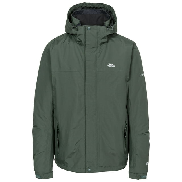 Trespass Mens Waterproof Jacket with Hood Taped Seams XXS -XXXL Donelly