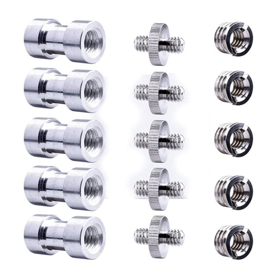18 Pcs Camera Tripod Accessories Female Screw Adapter Photo Accessories Camera Accessories Tripod Mount Screw Adapter