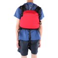 thumbnail image 3 of BIMZUC Adult Life Jacket Vest Beatle Shape High Buoyancy Equipment for Canoeing Fishing Boating Rafting Surfing Unisex Adjustable Fit Water Safety Gear Red, 3 of 9