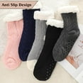 thumbnail image 6 of DizeyBoyo Women Winter Warm Super Soft Crew Slipper Socks Sleeping Cute Animal Gifts Non-slip Socks Fuzzy Indoor, 6 of 6