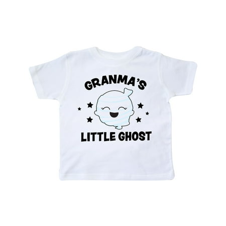 

Inktastic Cute Granma s Little Ghost with Stars Gift Toddler Toddler Girl T-Shirt