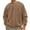Khaki, variant on Horkkom Mens Crewneck Sweatshirts Long Sleeve Fleece Sweatshirt Fuzzy Loose Pullover Sweatshirts L, Gifts for Men