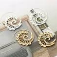 thumbnail image 4 of Sonducket Earrings Round Stylish Spiral Ear Earring Exaggerated Dangle Gold Dangling Jewelry for Women Party Wedding Decoration Type3 NO3 Sonducket AP010225-00, 4 of 6