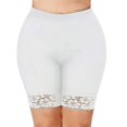 thumbnail image 2 of Women Plus Size Lace Safety Pants Mid Wast Elastic Trunks, 2 of 6