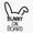 1pcs, variant on Bunny On Board Design With Flopped Bunny Ears Er, Phone Decal Water Bottle Stickers Car Decals, Funny Birthday Gift